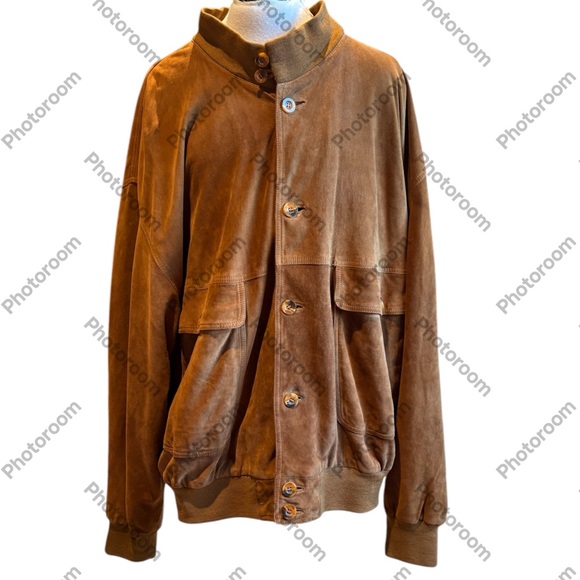 Vintage Leather Striwa BomberJacket Large Unisex - Picture 2 of 5